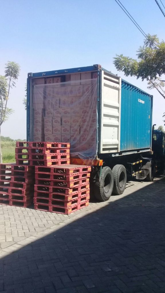 Pengiriman mandiri yasa logistik kontainer via darat